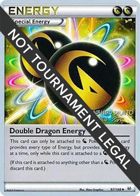 Double Dragon Energy - 2016 Shunto Sadahiro #97/108 Pokémon card from World Championship Decks