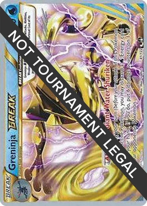 Greninja BREAK - 2016 Cody Walinski #41/122 Pokémon card from World Championship Decks