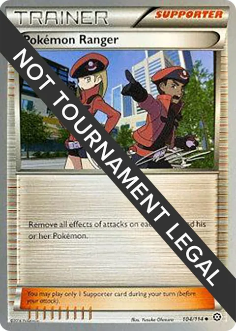Pokemon Ranger - 2016 Cody Walinski #104/114 Pokémon card from World Championship Decks
