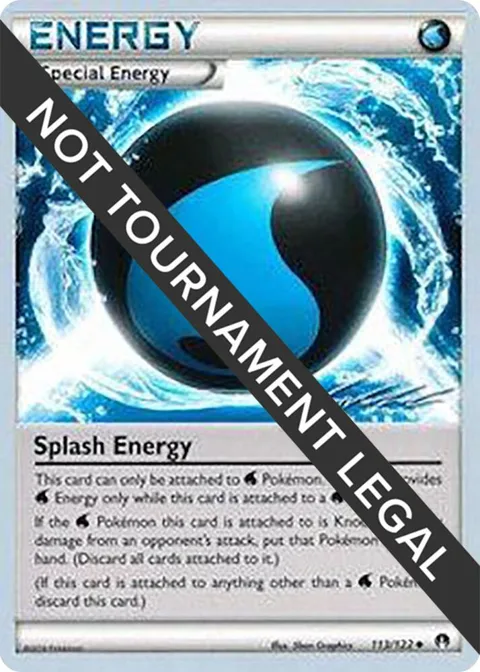 Splash Energy - 2016 Cody Walinski #113/122 Pokémon card from World Championship Decks