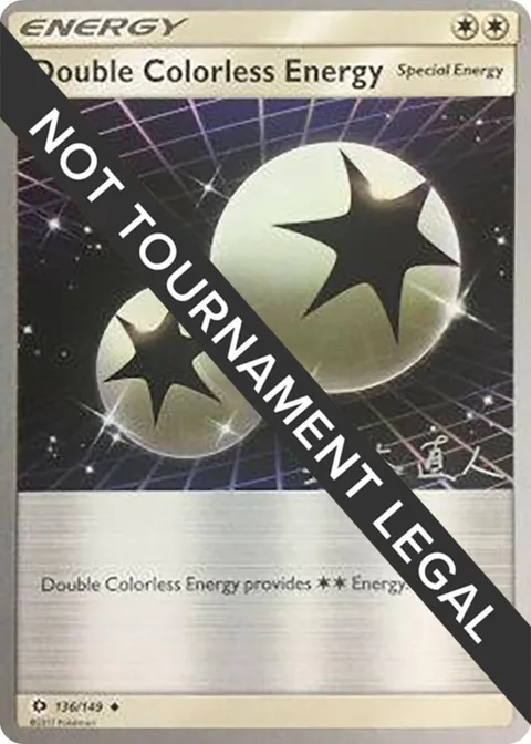 Double Colorless Energy - 2017 Naoto Suzuki #136/149 Pokémon card from World Championship Decks