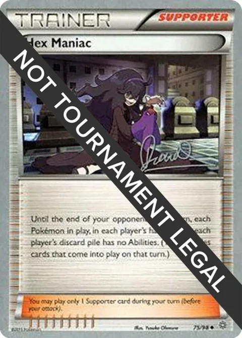 Hex Maniac - 2017 Diego Cassiraga #75/98 Pokémon card from World Championship Decks