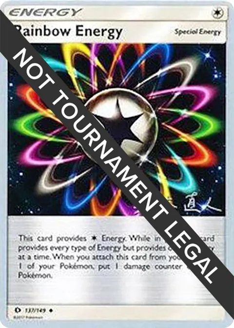 Rainbow Energy - 2017 Naoto Suzuki #137/149 Pokémon card from World Championship Decks