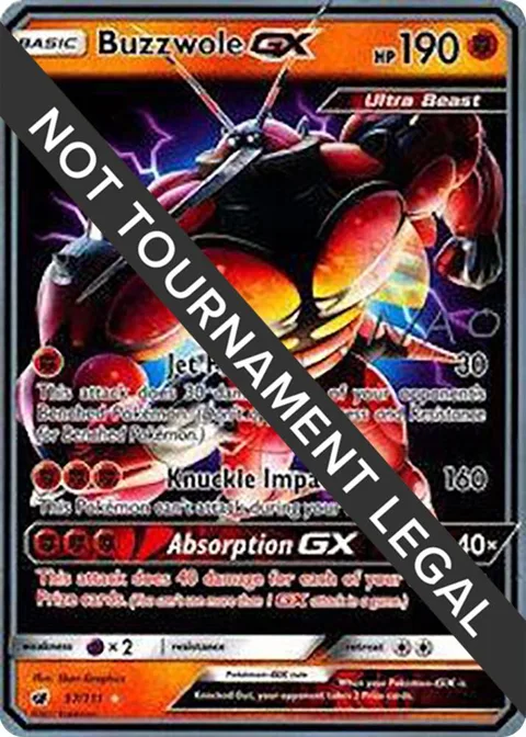 Buzzwole GX - 2018 Naohito Inoue #57/111 Pokémon card from World Championship Decks