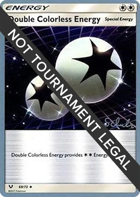Double Colorless Energy - 2018 Robin Schulz #69/73 Pokémon card from World Championship Decks