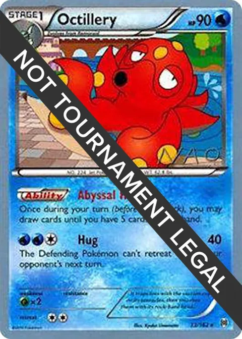 Octillery - 2018 Naohito Inoue #33/162 Pokémon card from World Championship Decks