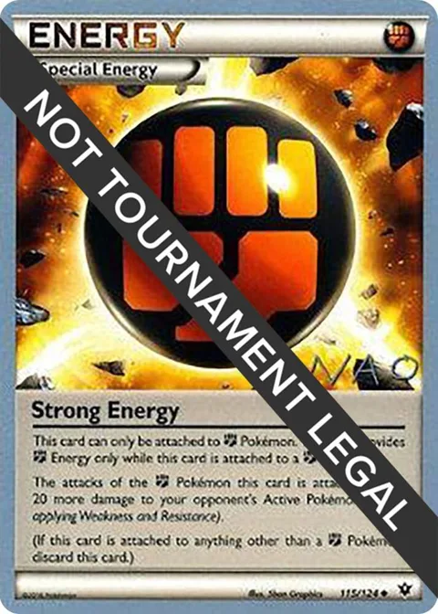 Strong Energy - 2018 Naohito Inoue #115/124 Pokémon card from World Championship Decks