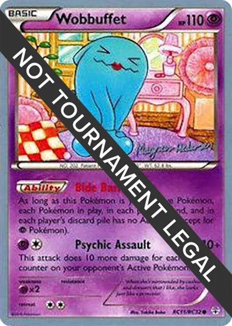 Wobbuffet - 2018 Magnus Pedersen #RC11/RC32 Pokémon card from World Championship Decks