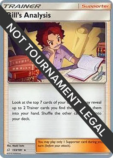 Bill's Analysis - 2019 Henry Brand #133/181 Pokémon card from World Championship Decks