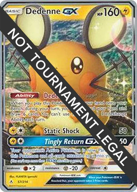 Dedenne GX - 2019 Kaya Lichtleitner #57/214 Pokémon card from World Championship Decks