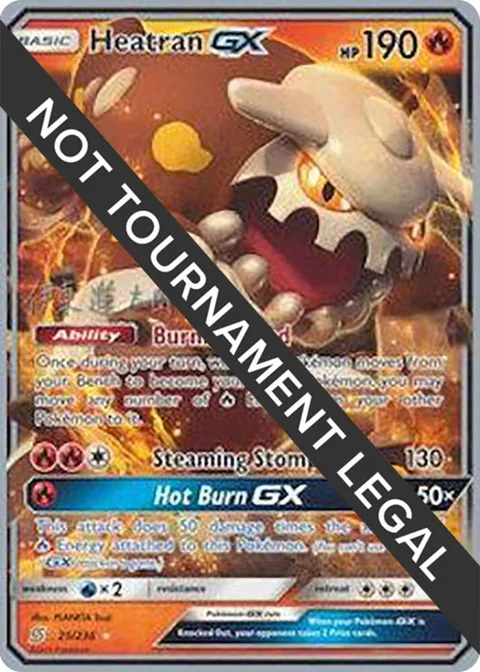 Heatran GX - 2019 Shintaro Ito #25/236 Pokémon card from World Championship Decks