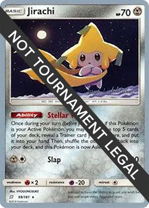 Jirachi - 2019 Kaya Lichtleitner #99/181 Pokémon card from World Championship Decks
