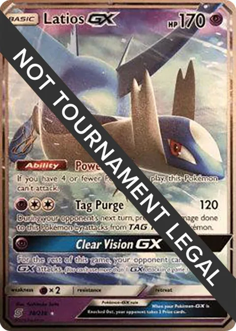 Latios GX - 2019 Henry Brand #78/236 Pokémon card from World Championship Decks