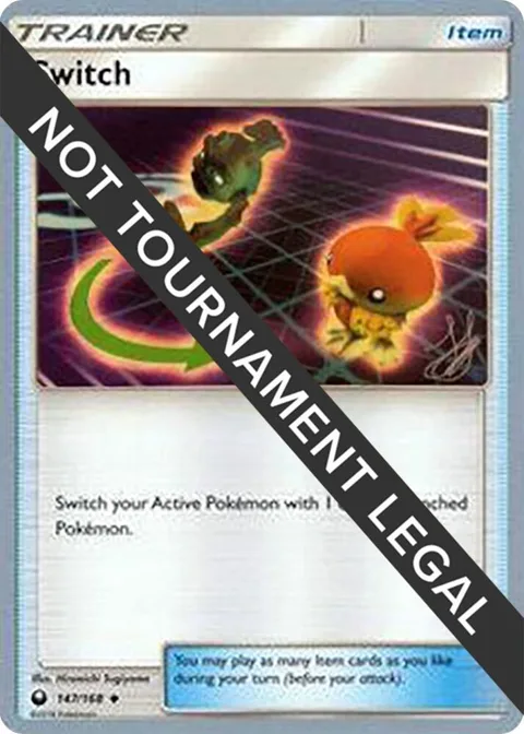 Switch - 2019 Henry Brand #147/168 Pokémon card from World Championship Decks