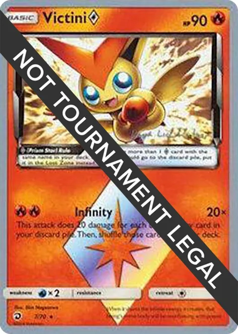 Victini Prism Star - 2019 Kaya Lichtleitner #7/70 Pokémon card from World Championship Decks