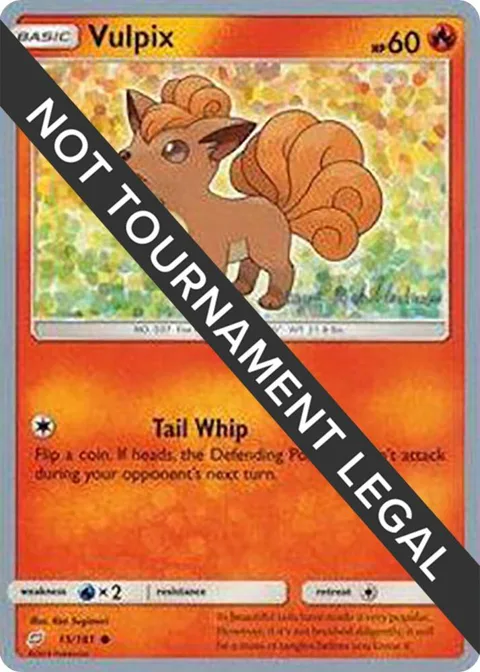 Vulpix - 2019 Kaya Lichtleitner #15/181 Pokémon card from World Championship Decks