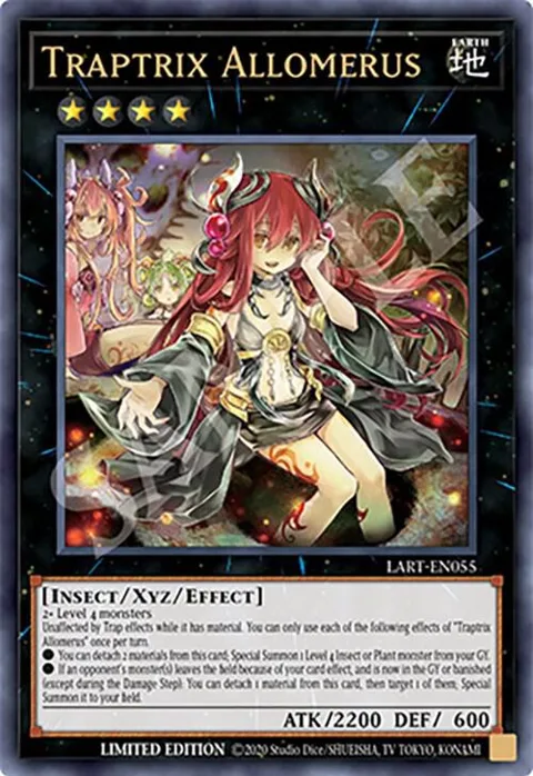 Traptrix Allomerus LART-EN055 Yu-Gi-Oh card from The Lost Art Promotion