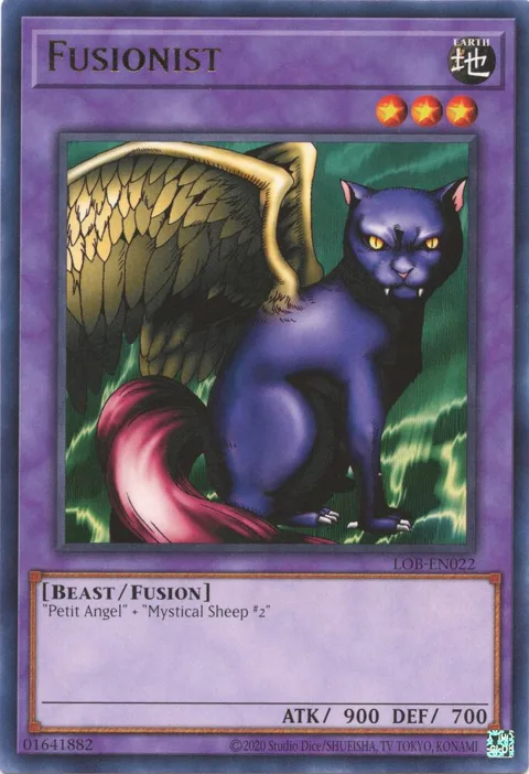 Fusionist LOB-EN022 LOB-EN Unlimited Rare Yu-Gi-Oh card from Legend of Blue Eyes White Dragon (25th Anniversary Edition)
