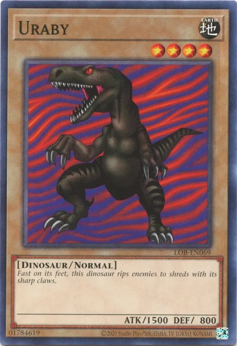 Uraby LOB-EN069 Yu-Gi-Oh card from Legend of Blue Eyes White Dragon (25th Anniversary Edition)