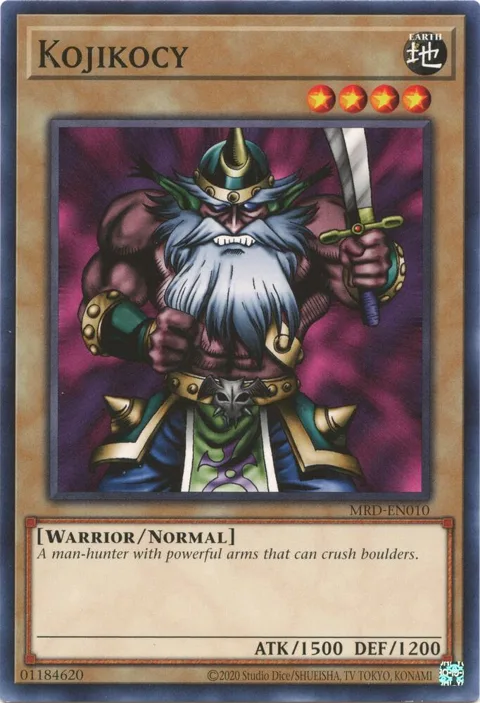 Kojikocy MRD-EN010 Yu-Gi-Oh card from Metal Raiders (25th Anniversary Edition)