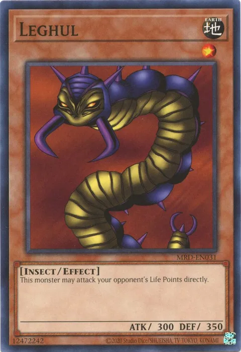 Leghul MRD-EN031 Yu-Gi-Oh card from Metal Raiders (25th Anniversary Edition)