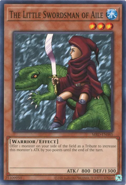 The Little Swordsman of Aile MRD-EN085 Yu-Gi-Oh card from Metal Raiders (25th Anniversary Edition)