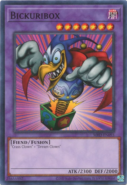 Bickuribox MRD-EN093 MRD-EN Unlimited Common Yu-Gi-Oh card from Metal Raiders (25th Anniversary Edition)