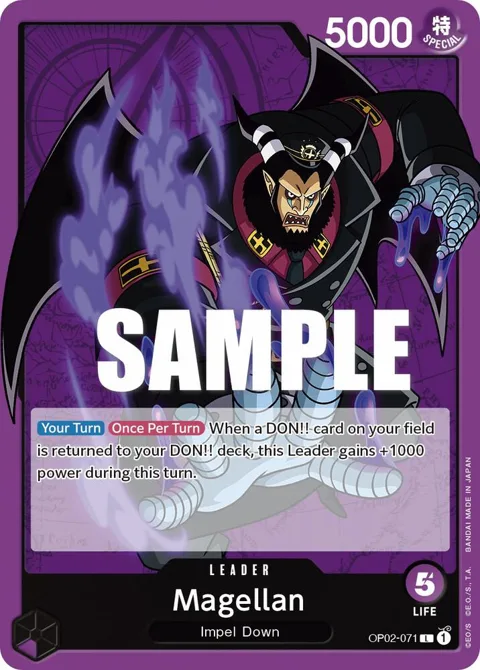 Magellan OP02-071 One Piece card from Paramount War