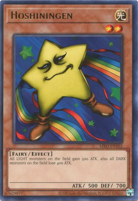 Hoshiningen MRD-EN102 Yu-Gi-Oh card from Metal Raiders (25th Anniversary Edition)