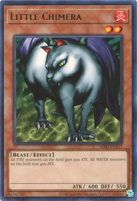 Little Chimera MRD-EN117 Yu-Gi-Oh card from Metal Raiders (25th Anniversary Edition)