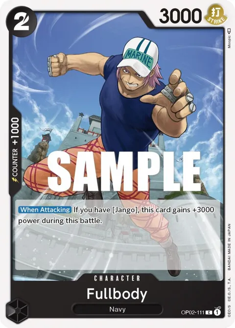 Fullbody OP02-111 One Piece card from Paramount War