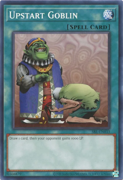 Upstart Goblin SRL-EN033 SRL-EN Unlimited Common Yu-Gi-Oh card from Spell Ruler (25th Anniversary Edition)