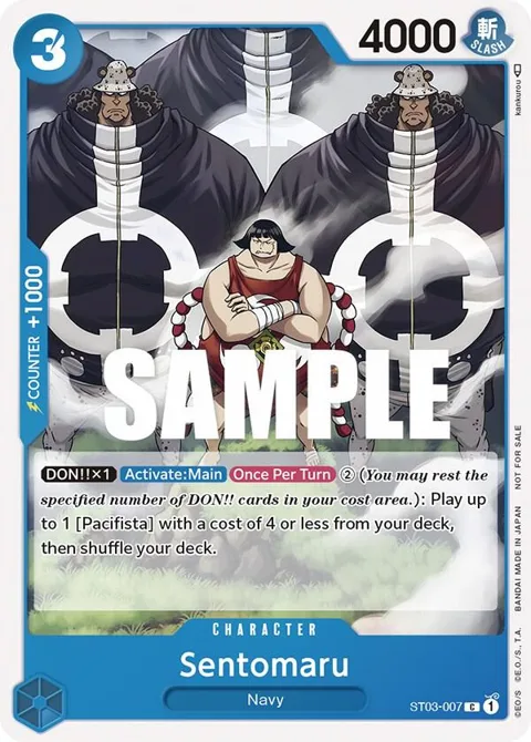 Sentomaru Tournament Pack Vol. 3 [Participant] ST03-007 One Piece card from One Piece Promotion Cards