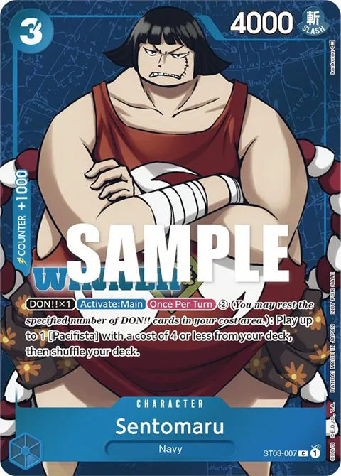 Sentomaru Tournament Pack Vol. 3 [Winner] ST03-007 One Piece card from One Piece Promotion Cards