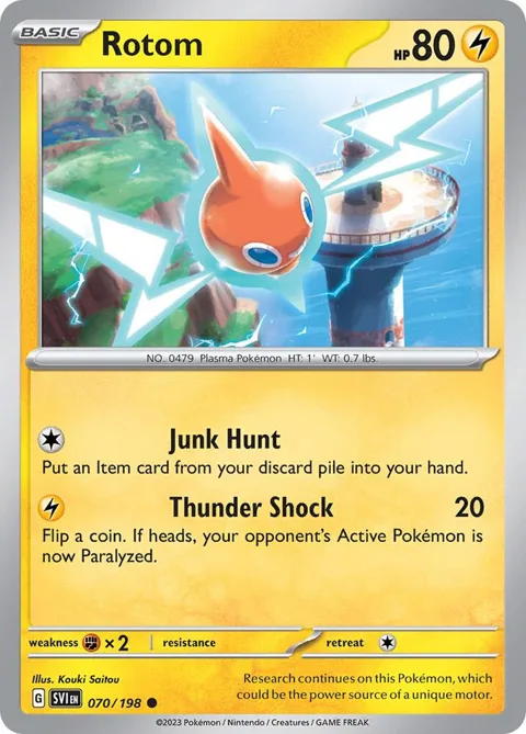 Rotom - 070/198 Cosmos Holo #070/198 Holofoil Pokémon card from Miscellaneous Cards & Products