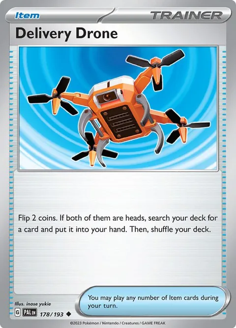 Delivery Drone #178/193 Pokémon card from Paldea Evolved