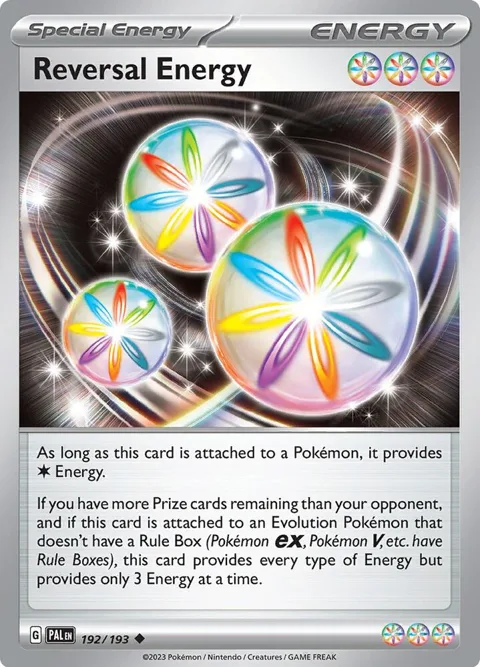Reversal Energy #192/193 Reverse Holofoil Pokémon card from Paldea Evolved