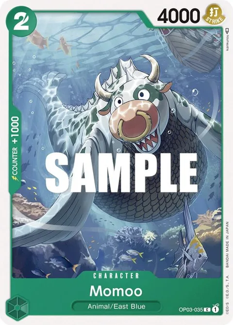 Momoo OP03-035 One Piece card from Pillars of Strength