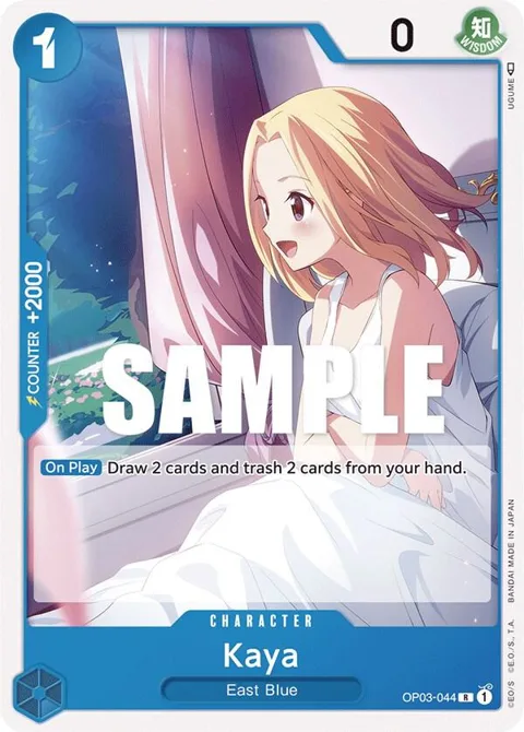 Kaya OP03-044 One Piece card from Pillars of Strength