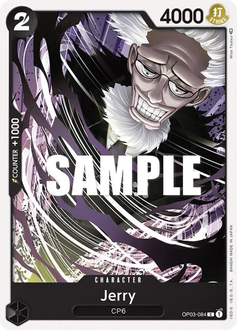 Jerry OP03-084 One Piece card from Pillars of Strength