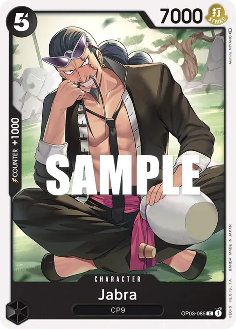 Jabra OP03-085 One Piece card from Pillars of Strength