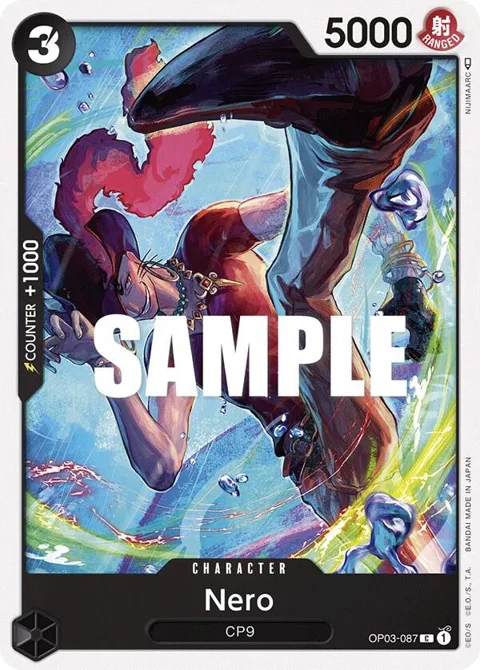 Nero OP03-087 One Piece card from Pillars of Strength