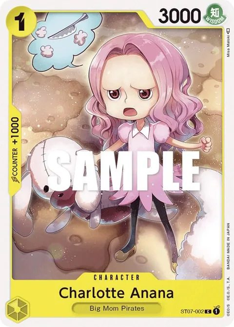 Charlotte Anana ST07-002 One Piece card from Starter Deck 7: Big Mom Pirates