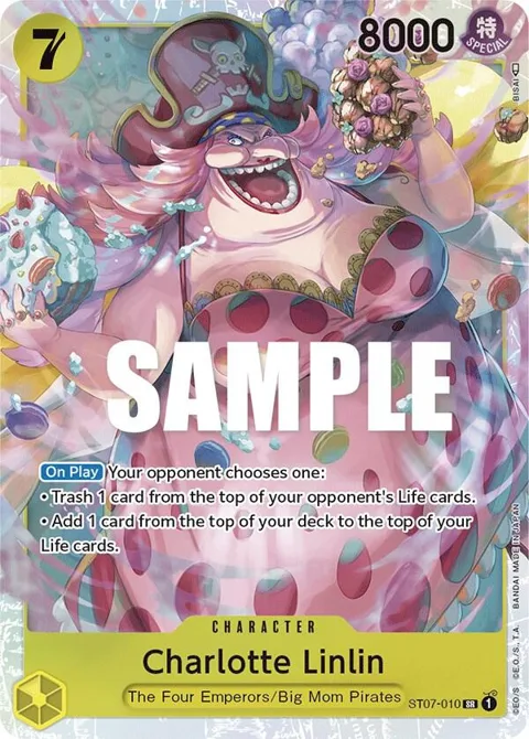 Charlotte Linlin ST07-010 One Piece card from Starter Deck 7: Big Mom Pirates