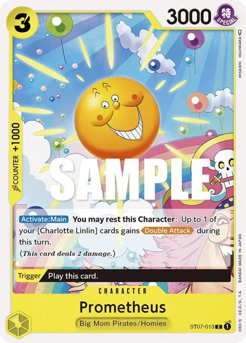 Prometheus ST07-013 One Piece card from Starter Deck 7: Big Mom Pirates