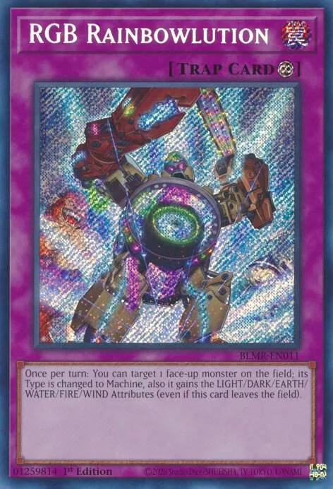 RGB Rainbowlution BLMR-EN011 Yu-Gi-Oh card from Battles of Legend: Monstrous Revenge