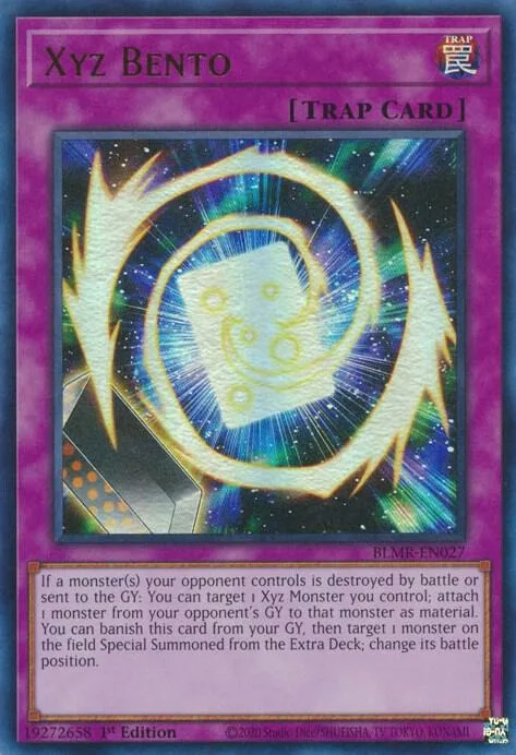 Xyz Bento BLMR-EN027 Yu-Gi-Oh card from Battles of Legend: Monstrous Revenge