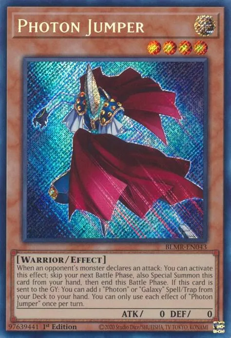 Photon Jumper BLMR-EN043 Yu-Gi-Oh card from Battles of Legend: Monstrous Revenge