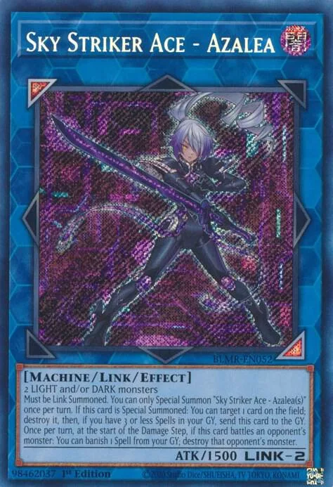 Sky Striker Ace - Azalea BLMR-EN052 Yu-Gi-Oh card from Battles of Legend: Monstrous Revenge