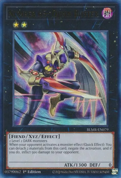 Number 65: Djinn Buster BLMR-EN079 Yu-Gi-Oh card from Battles of Legend: Monstrous Revenge